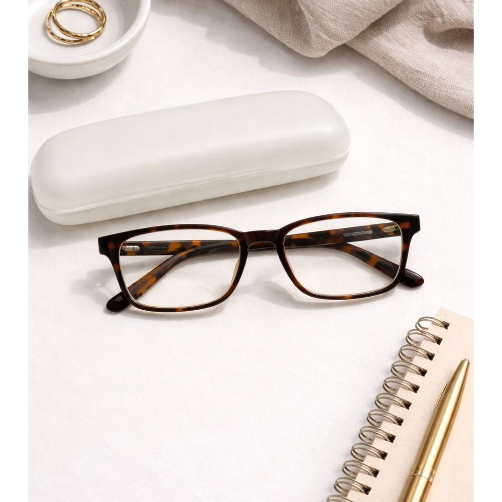 Warby Parker Bensen 200 Whiskey Tortoise Shell Frames Glasses